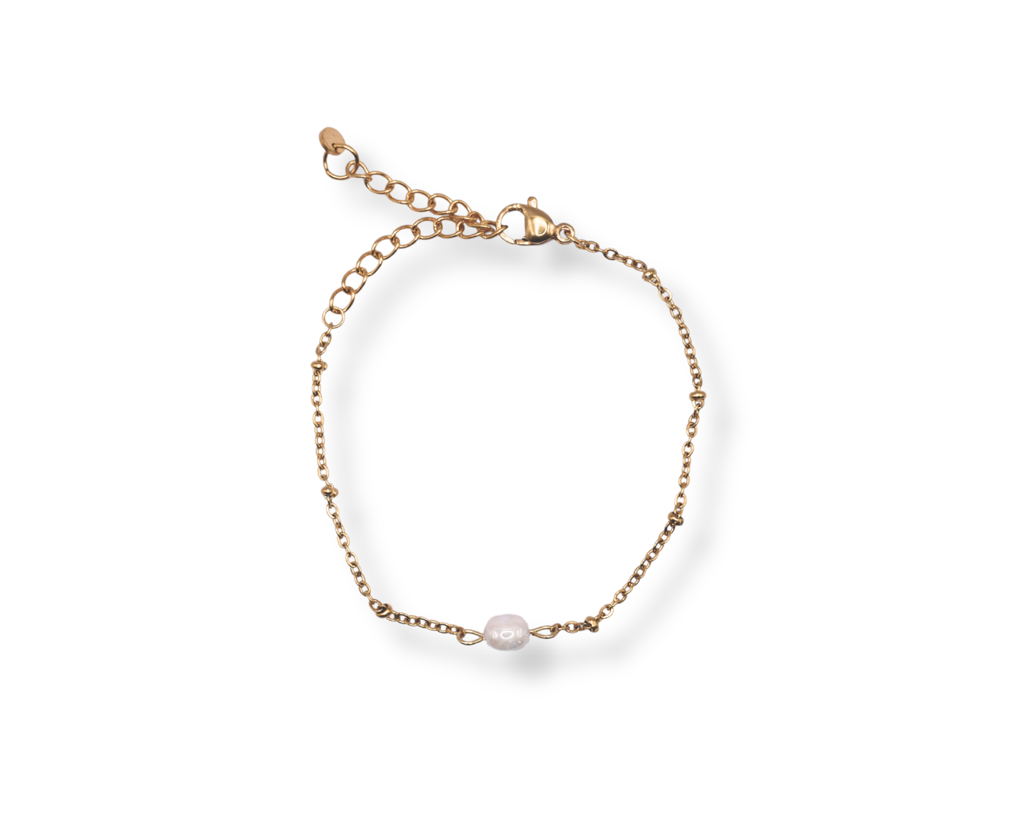 Armband Amara mit veganen Keramikperlen – handmade & fair.